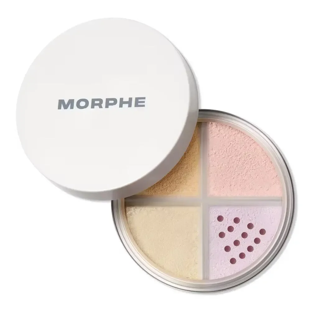 Morphe Bake & Set Loose Powder Quad Bright Balance